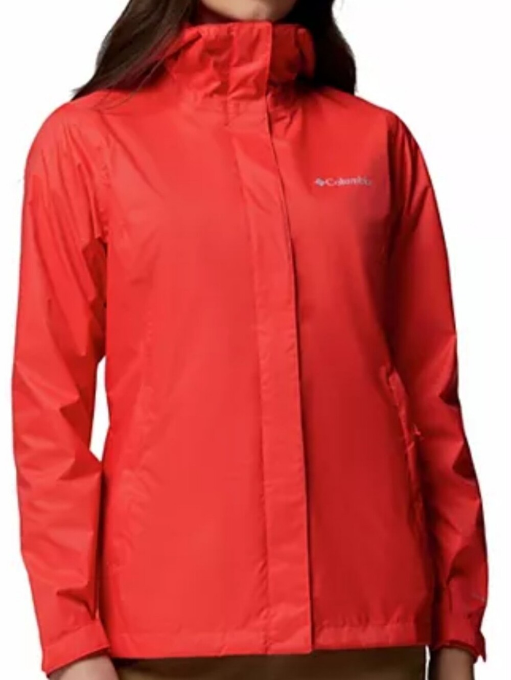 Nwot Columbia Arcadia II Waterproof Rain Jacket Poppy Red Women’s Size S
